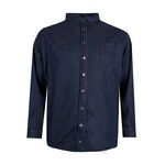 NORTH LATITUDE DENIM L/S SHIRT-new arrivals-BIGMENSCLOTHING.CO.NZ