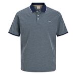 JACK & JONES DUAL TONE POLO -new arrivals-BIGMENSCLOTHING.CO.NZ