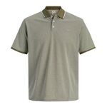 JACK & JONES DUAL TONE POLO -new arrivals-BIGMENSCLOTHING.CO.NZ