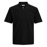 JACK & JONES TEX AUSTINE ZIP POLO-new arrivals-BIGMENSCLOTHING.CO.NZ