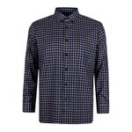 GAZMAN 079 MULTI CHECK L/S SHIRT-new arrivals-BIGMENSCLOTHING.CO.NZ