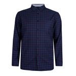 GAZMAN OXFORD CHECK L/S SHIRT-new arrivals-BIGMENSCLOTHING.CO.NZ