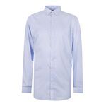 BROOKSFIELD SQUARE TEX TALL L/S BUSINES SHIRT-new arrivals-BIGMENSCLOTHING.CO.NZ