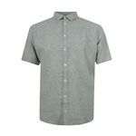 NORTH LATITUDE STRIPED LINEN S/S SHIRT-new arrivals-BIGMENSCLOTHING.CO.NZ