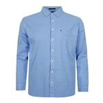 PILBARA C173 GINGHAM CHECK L/S SHIRT-new arrivals-BIGMENSCLOTHING.CO.NZ