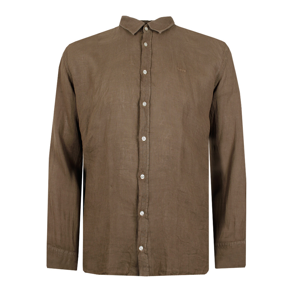 HUGO BOSS RELEGANT LINEN L/S SHIRT 