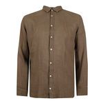HUGO BOSS RELEGANT LINEN L/S SHIRT -new arrivals-BIGMENSCLOTHING.CO.NZ