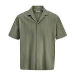 JACK & JONES SEERSUCKER S/S SHIRT -new arrivals-BIGMENSCLOTHING.CO.NZ