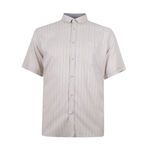 KAM 386 STRIPE S/S SHIRT-new arrivals-BIGMENSCLOTHING.CO.NZ