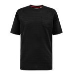 DUKE CHATTAN TEXTURED T-SHIRT-new arrivals-BIGMENSCLOTHING.CO.NZ