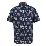 DUKE DAVEY PRINT S/S SHIRT-new arrivals-BIGMENSCLOTHING.CO.NZ