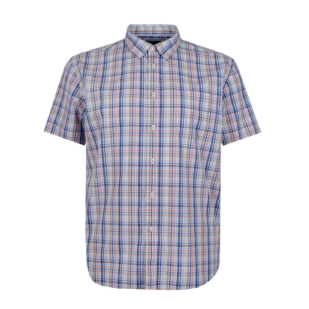 GAZMAN 014 MULTI CHECK S/S SHIRT