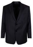 REMBRANDT AZ14 CLASSIC BLACK COAT-new arrivals-BIGMENSCLOTHING.CO.NZ