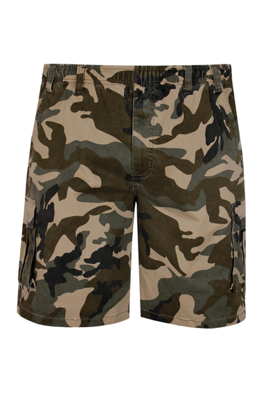 BRONCO E/W CAMO CARGO SHORTS